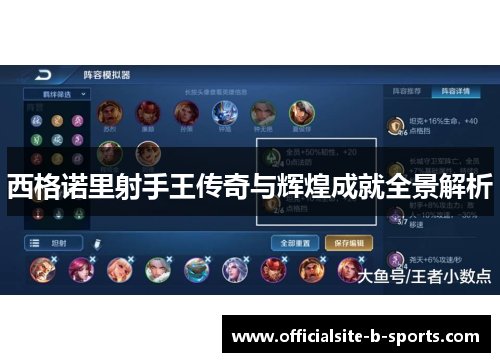 西格诺里射手王传奇与辉煌成就全景解析